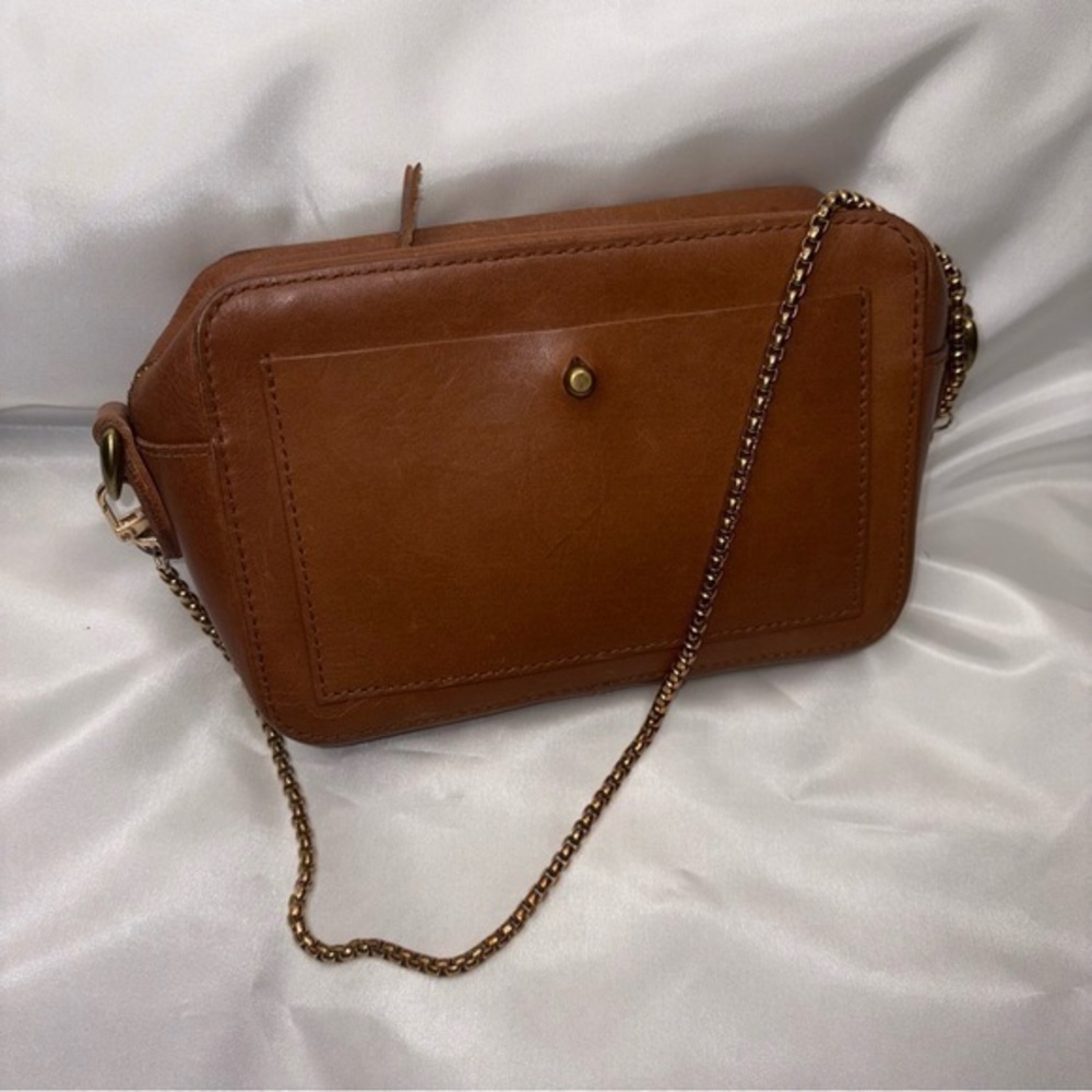 Elegant Brown Chain Strap Bag The Transport Camera Bag desert Camel